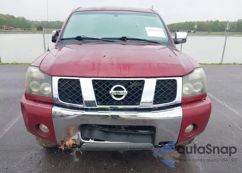 2004 Nissan Titan Le z USA, uszkodzony, nr VIN 1N6AA07B54N509046